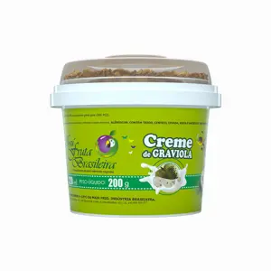 Pote 220 ml – 200 g Creme de Papaia C/12 un Fruta Brasileira