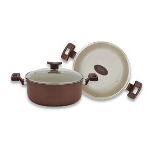 Caçarola com Tampa de Vidro Linha APOLLO Maxiflon