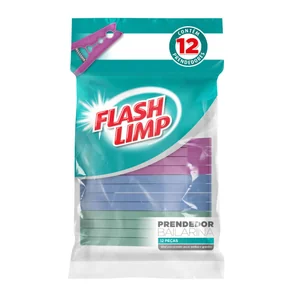 Prendedor Bailarina 12 pç. Flash Limp PREÇO SOB CONSULTA