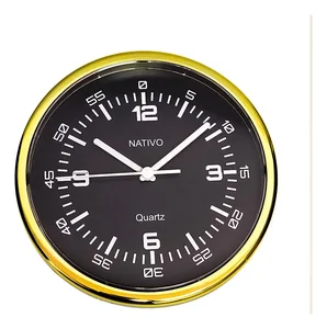 Relogio De Parede De Cozinha Gold Black - Nativo