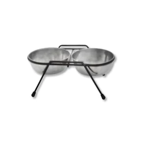 COMEDOURO / BEBEDOURO DUPLO PARA CÃES PET AVULSO Martinazzo