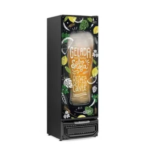 REFRIGERADOR E EXPOSITOR DE BEBIDAS GCB-50 PR GELOPAR