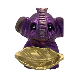 Incensário Cascata Resina Elefante Ref. 0785 Zed Black