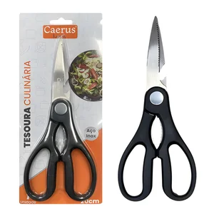 Tesoura Culinária Akash Imports CRS-2791 – Corte Preciso e Prático para Sua Cozinha