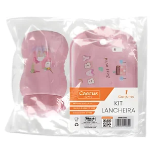 Kit Lancheira Akash Imports CRS-2254 Ideal Para Refeições Práticas e Transporte de Alimentos