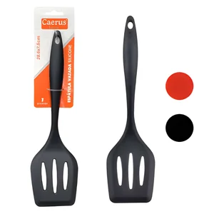 Espátula Vazada de Silicone Akash Imports CRS-2795 – Resistente, Leve e Fácil de Limpar