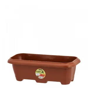 Floreira Cerâmica 3L Ref. 1377 Ercaplast Decorativa E Resistente
