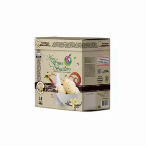 Caixa 5 litros – 4 kg Creme de Baunilha Fruta Brasileira