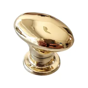 Puxador Oval Dourado Gr c/ 1 unid Ref. 430 Prolar