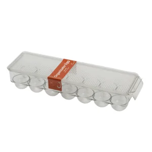 Organizador Egg Acrilico com tampa 37,2x11,2x7,50