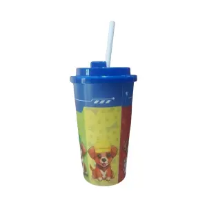 Copo com Pingente Dog 440 ml Ref. 5153 Plásticos Ideal – Diversão e Estilo para suas Bebidas