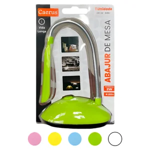 Abajur de Mesa Akash Imports CRS-2207 – Iluminação Decorativa e Elegante para Quarto ou Sala