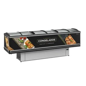 CONSERVADOR E EXPOSITOR ILUMINAÇÃO LED GESV-290CL PR GELOPAR