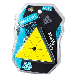  Cubo Mágico  Pirâmide TK-AB4827 Toy King - Divertido para todos os kid 