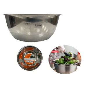 Tigela de Inox 3300 ml Akash Imports   CRS-2566 - Praticidade