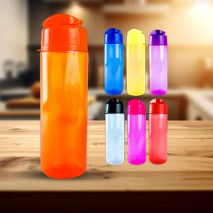 Squeeze Verão 700ml Plásticos Ideal – Garrafa Prática e Colorida para Água e Bebidas