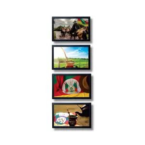 Quadros Tradição Laqueadas 2cm Medidas 30x40cm Ref. 842