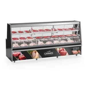 BALCÃO FRIGORÍFICO P/ CARNES E AVES GRTA-300 PR GELOPAR