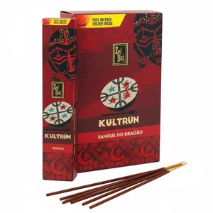 Incenso Sangue do Dragão Kultrun Zed Black Ref. ZBK36