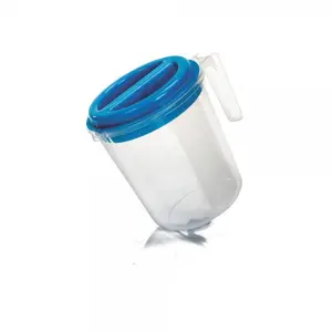 Jarra Com Tampa 1L Ercaplast Ref. 986 Resistente E Prática Para Uso Diário