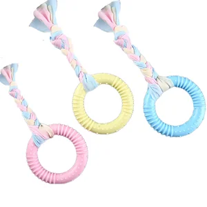 BRINQUEDO BORRACHA CIRCULO COM CORDA ZN 0875