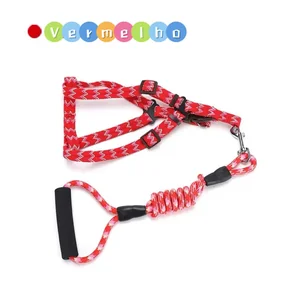 GUIA E PEITORAL 1,2CM PARA PETS ZN0061