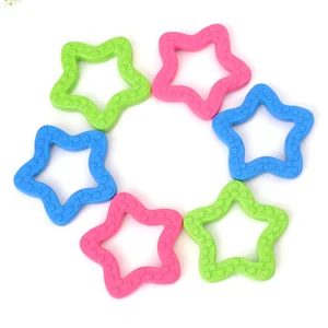 BRINQUEDO BORRACHA ESTRELAR  8CM ZN0839